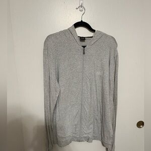 Hugo Boss Light Gray Casual Hoodie